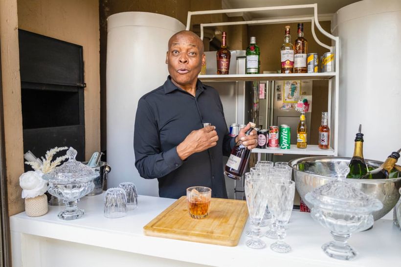 TM Events bar host at an elegant indoor bar